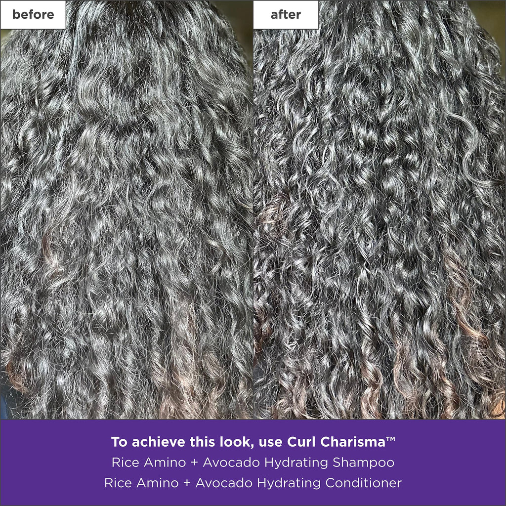 Briogeo Curl Charisma Rice Amino + Avocado Hydrating Conditioner – Define, Moisturize & Frizz Control (33.8 oz)
