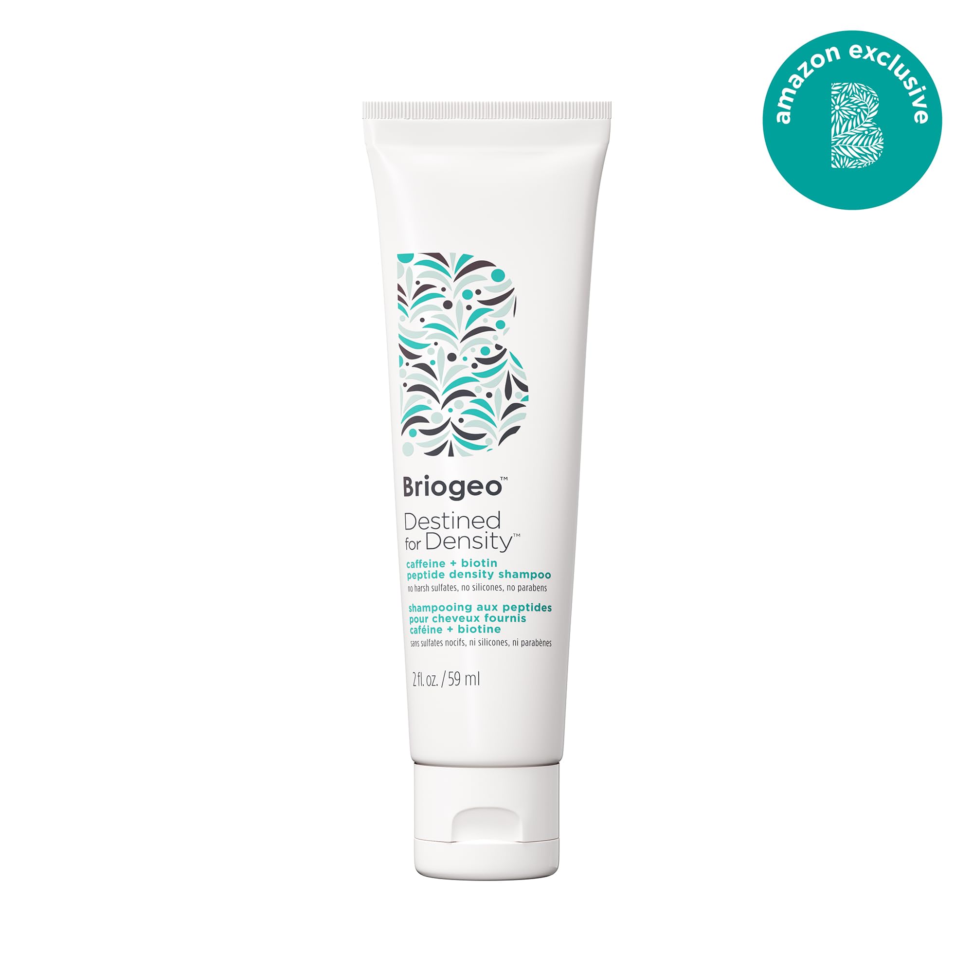 Briogeo Destined For Density Caffeine + Biotin Peptide Density Shampoo | Thickening Shampoo for Fine Hair