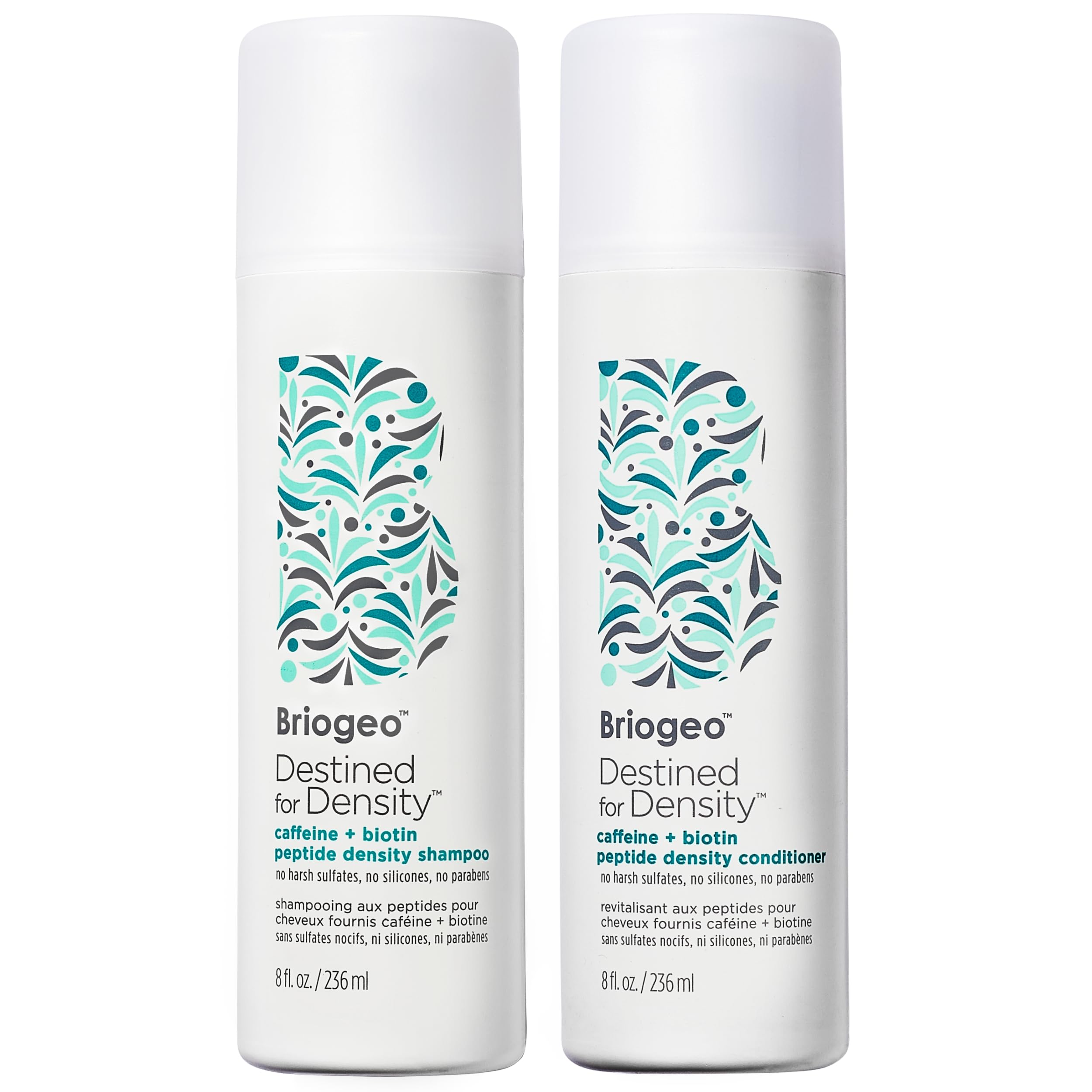 Briogeo Destined For Density Caffeine + Biotin Peptide Shampoo & Conditioner Set — Thickening, Vegan & Cruelty-Free