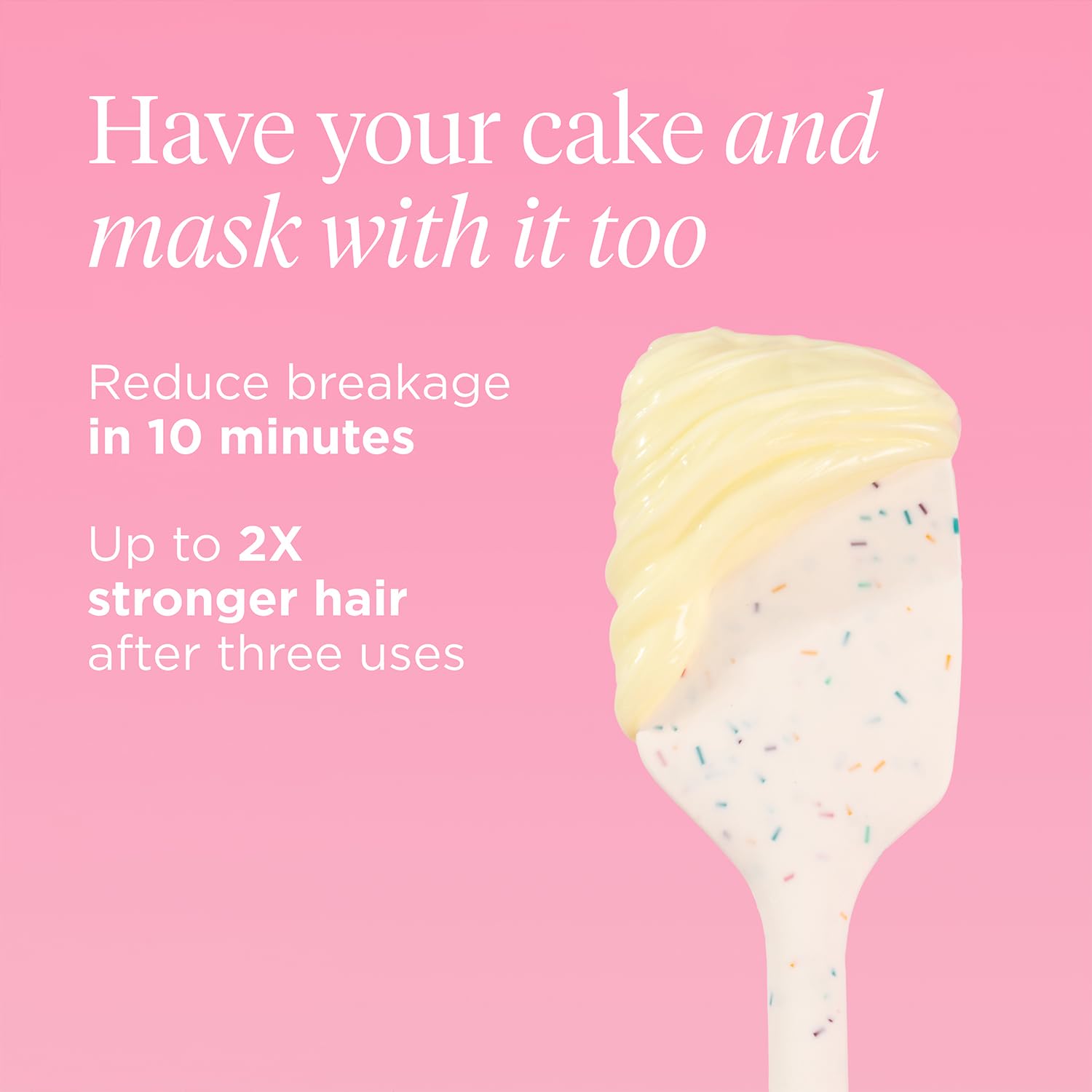Briogeo Don't Despair, Repair! Birthday Cake Deep Conditioning Mask – vegan & color-safe for dry & damaged hair