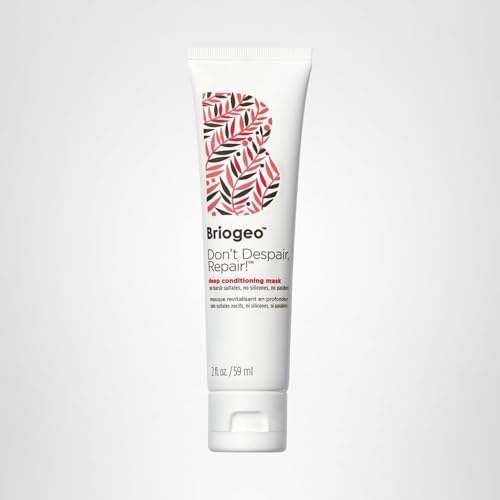 Briogeo Don't Despair, Repair! Deep Conditioning Mask – Strengthen Dry & Color-Treated Hair | Vegan, Cruelty-Free