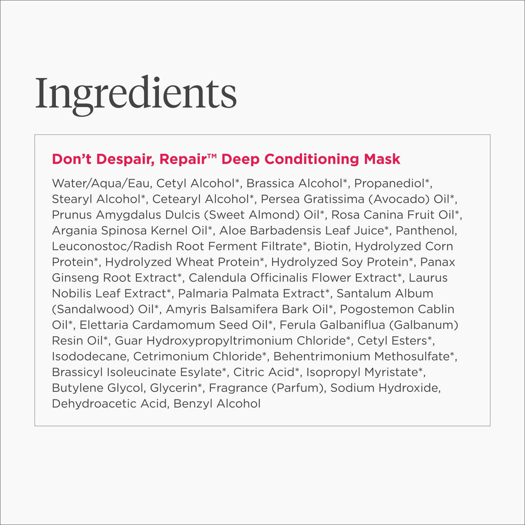Briogeo Don't Despair, Repair! Birthday Cake Deep Conditioning Mask – vegan & color-safe for dry & damaged hair