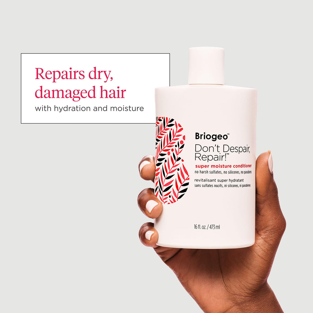 Briogeo Don't Despair, Repair! Super Moisture Conditioner — Argan Oil, 8 fl oz for Dry, Damaged Hair