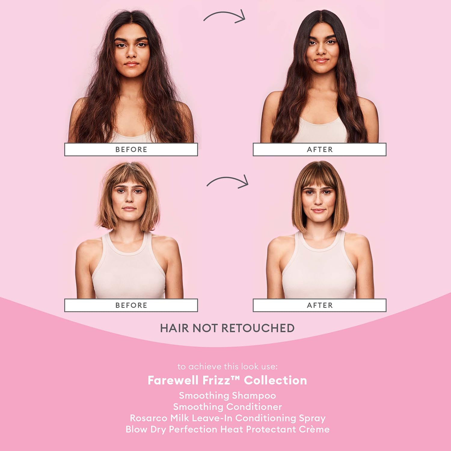 Briogeo Farewell Frizz Blow Dry Perfection & Heat Protectant Creme | Silicone-Free
