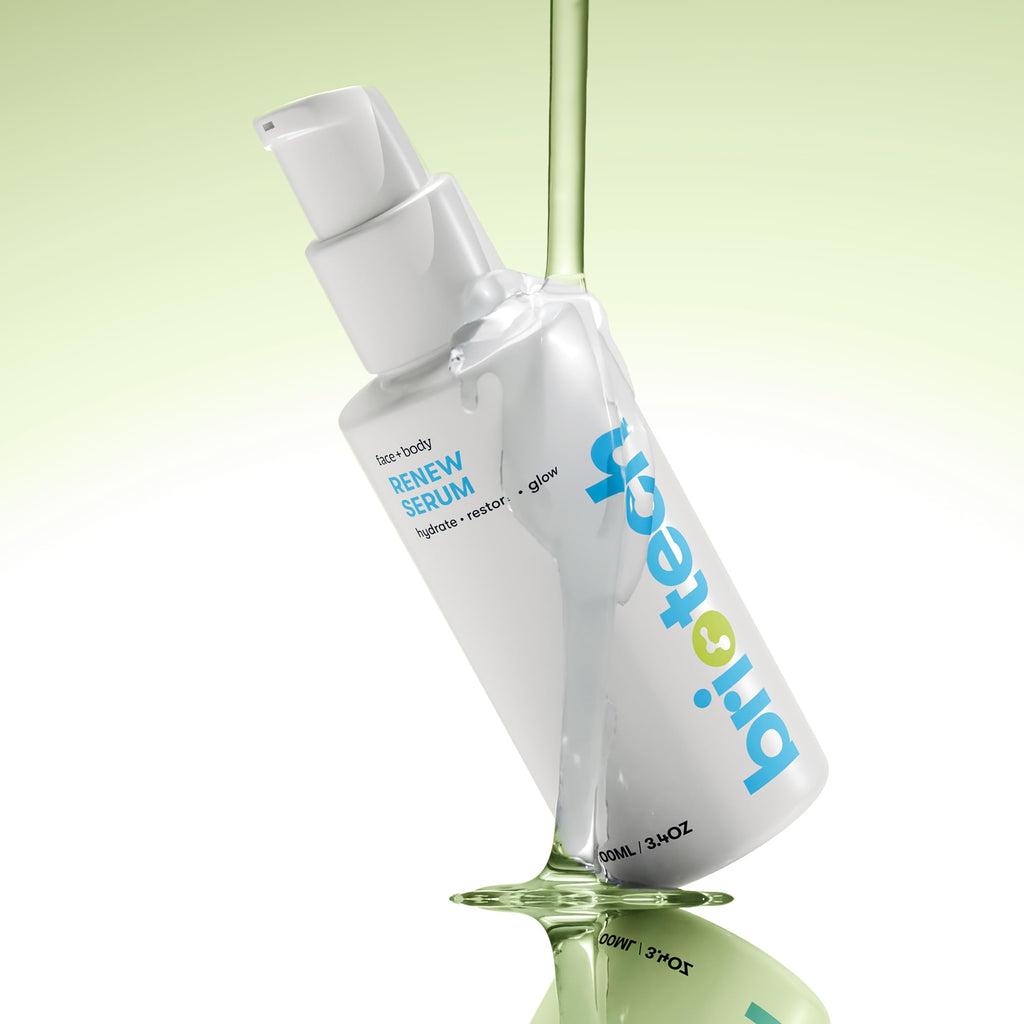 BRIOTECH Renew Serum – Hypochlorous Acid Mineral Gel for Firmer Skin, 3.4 fl oz (2 Pack) – Vegan