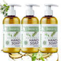 Brittanie's Thyme Basics Hand Soap – Natural Olive Oil, Lemongrass Tea Tree, 12 oz, Pack of 3