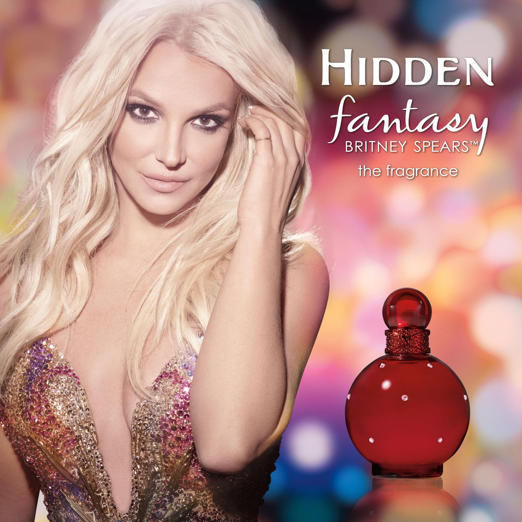 Britney Spears Hidden Fantasy Eau de Parfum for Women – 3.3 fl oz