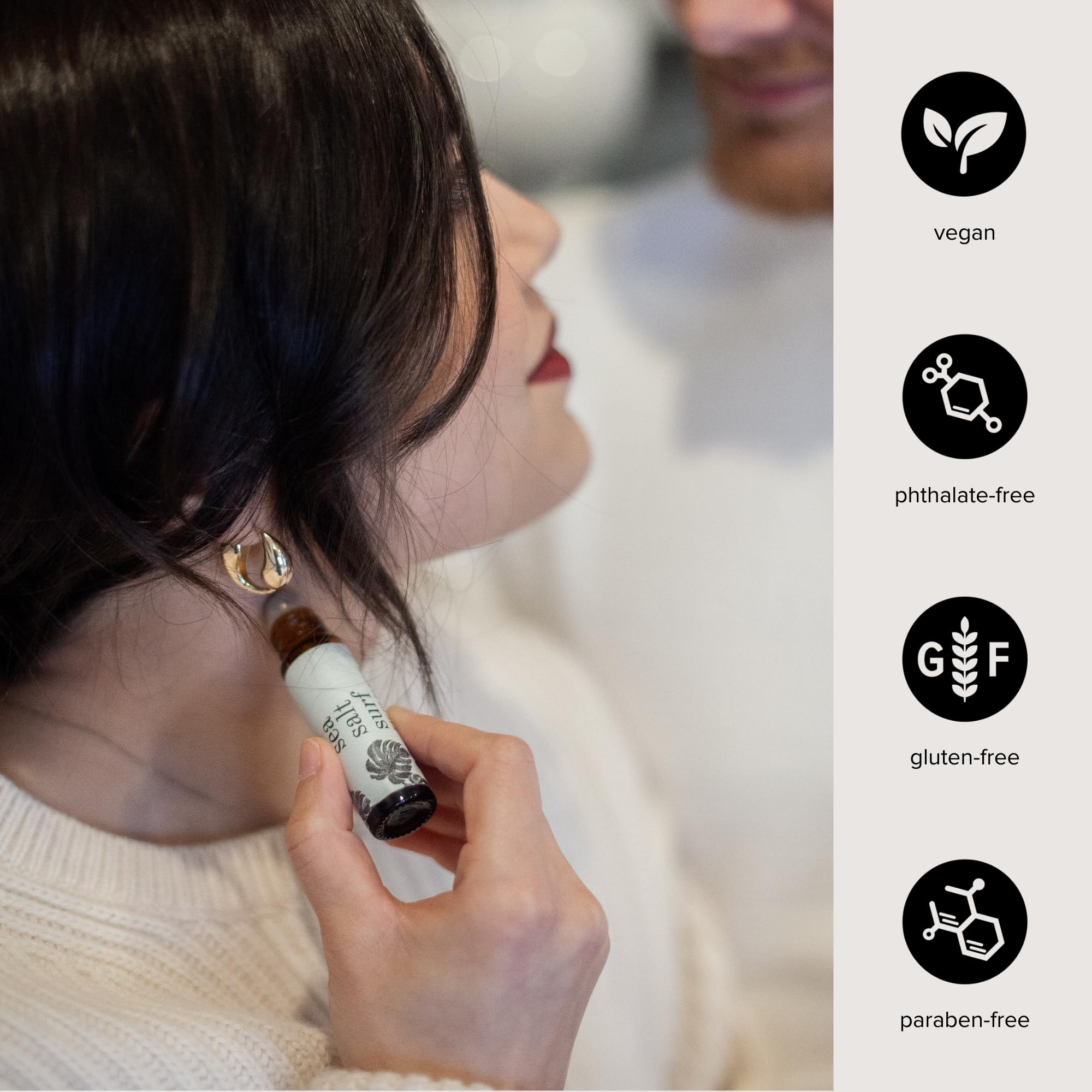 BROKEN TOP Roll-On Perfume | Natural Jojoba & Essential Oils | Sea Salt Surf