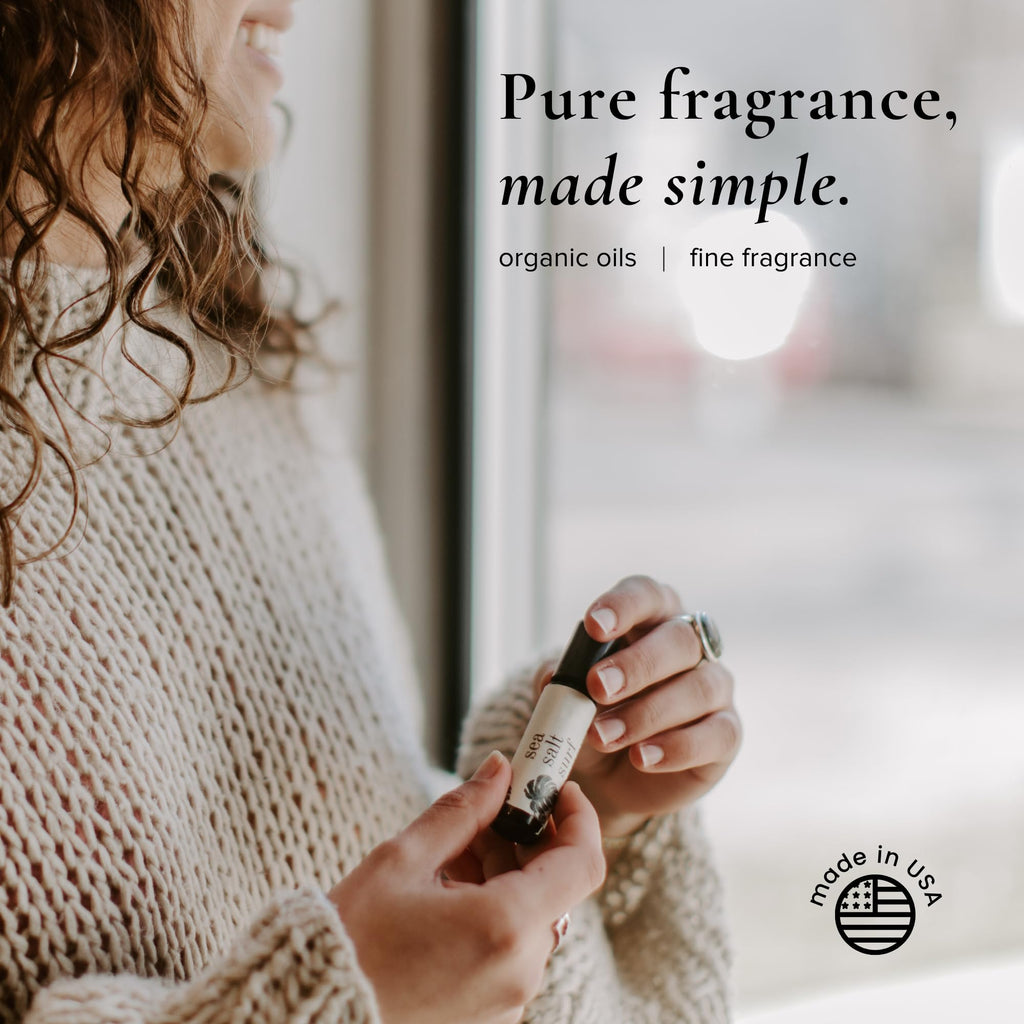 BROKEN TOP Roll-On Perfume | Natural Jojoba & Essential Oils | Sea Salt Surf