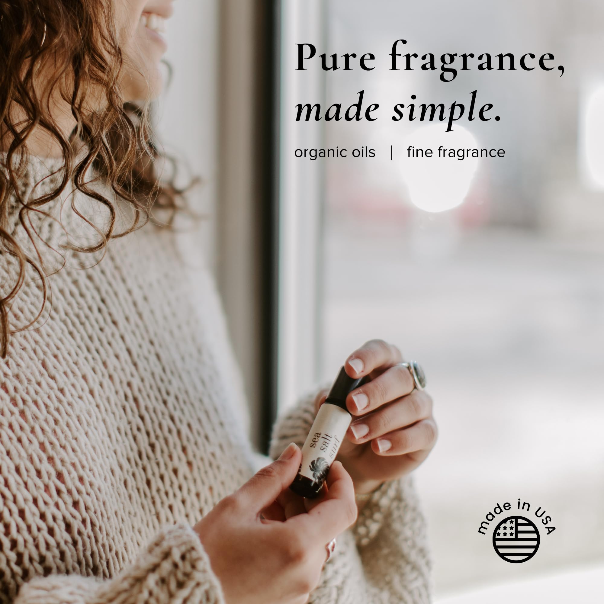 BROKEN TOP Roll-On Perfume | Natural Jojoba & Essential Oils | Sea Salt Surf