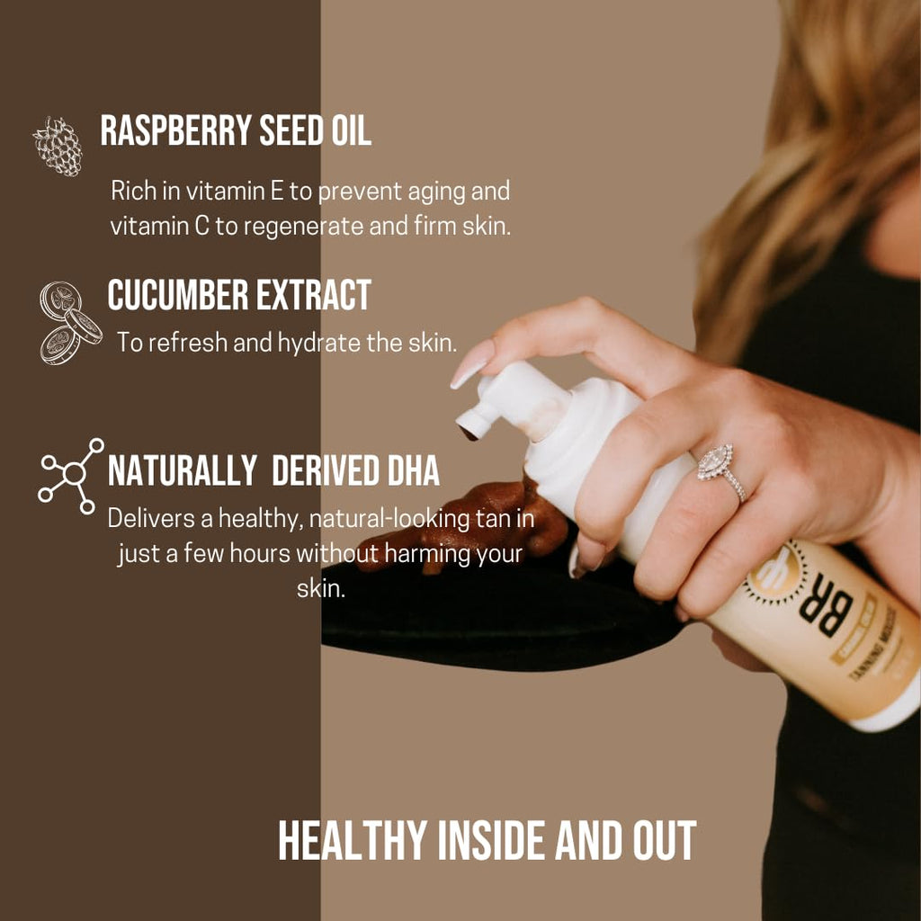 Bronze Cactus Caramel Cream Tanning Mousse | Easy Application & Instant Glow