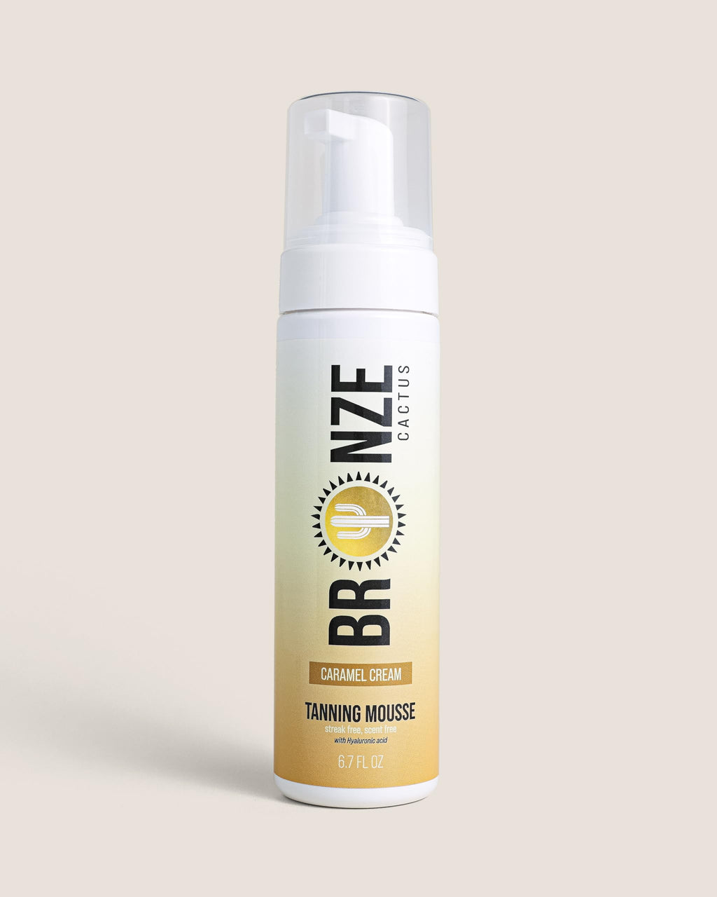 Bronze Cactus Caramel Cream Tanning Mousse | Easy Application & Instant Glow