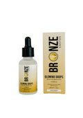 Bronze Cactus Glowing Drops – Mix-in Self Tanner with Vitamins B & E & Hyaluronic Acid | Vegan, Quick-Dry Sunless Glow for Face & Body