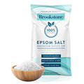 Brookstone 5 lb Epsom Salt Bulk Bag – Premium USP Magnesium Sulfate, Medium Grain, Unscented Bath Salt for Soak, Foot Care, and Home Use