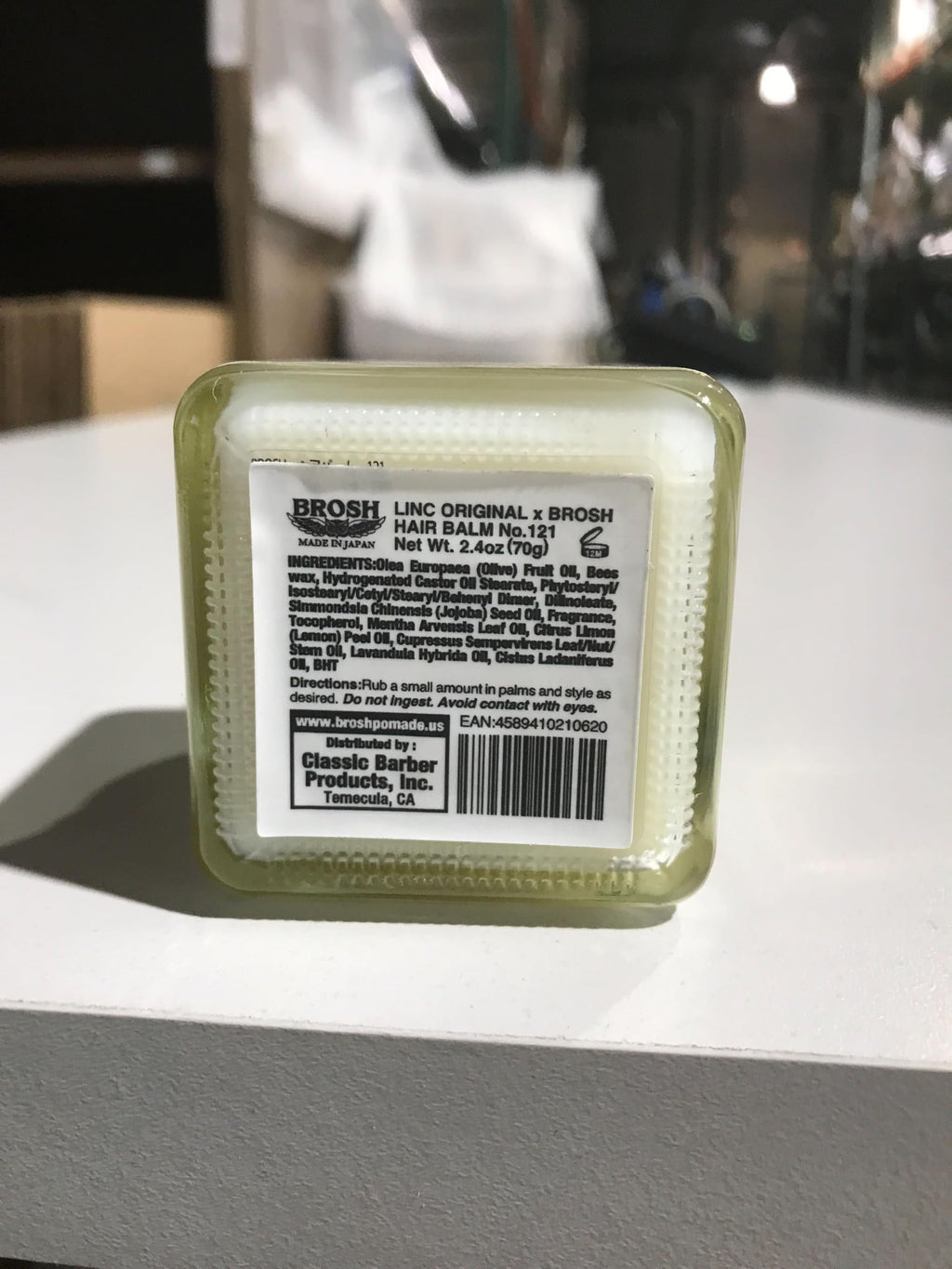 BROSH Hair Balm 121 — Multi-Use Styling & Moisturizing Cream with Olive Oil & Citrus