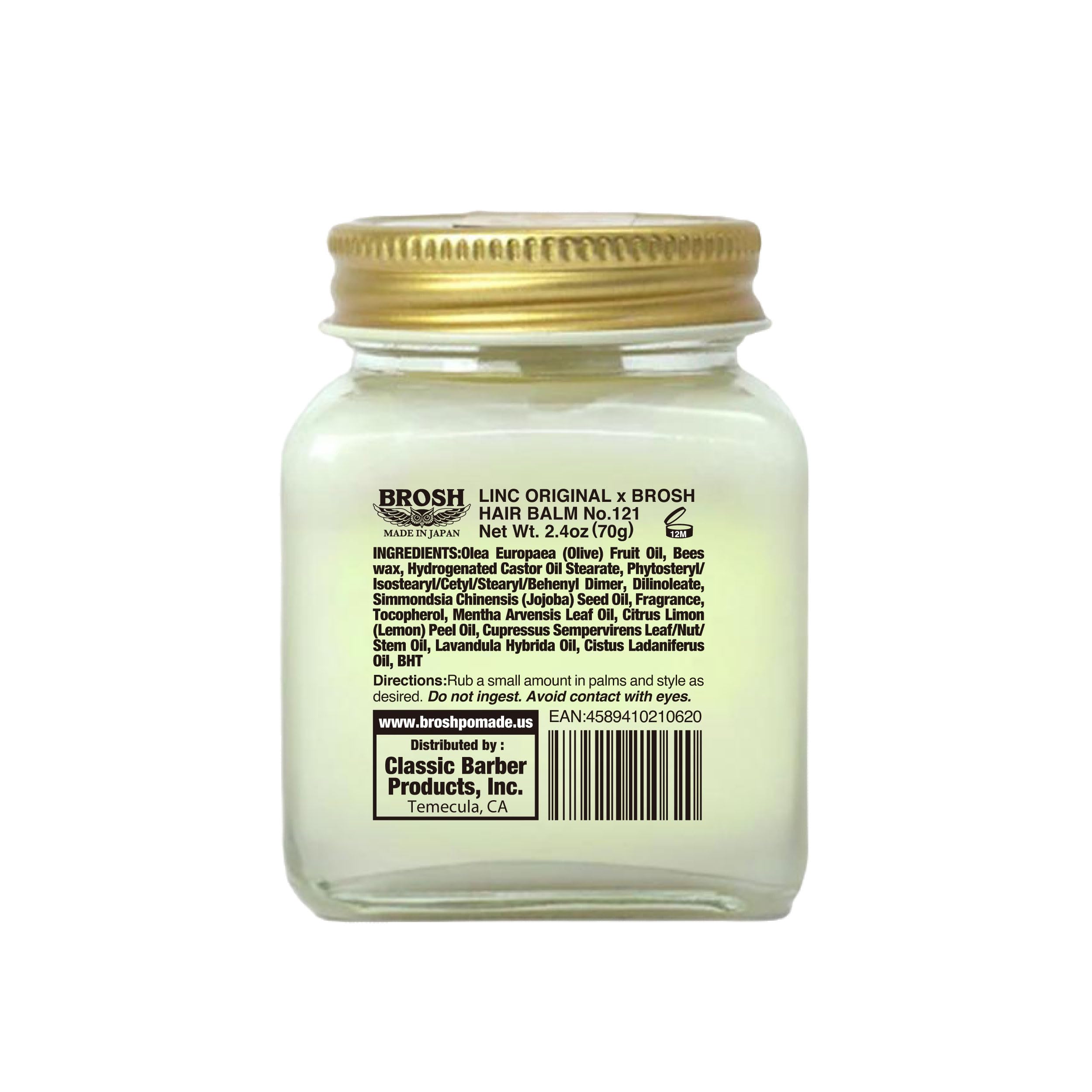 BROSH Hair Balm 824 – Multi-Use Styling & Moisturizing Cream for Hair and Skin