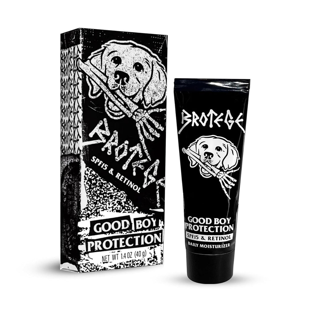 Brotege Daily Anti-Aging Face Moisturizer for Men with SPF15 | Fragrance-Free, Non-Greasy & Retinol