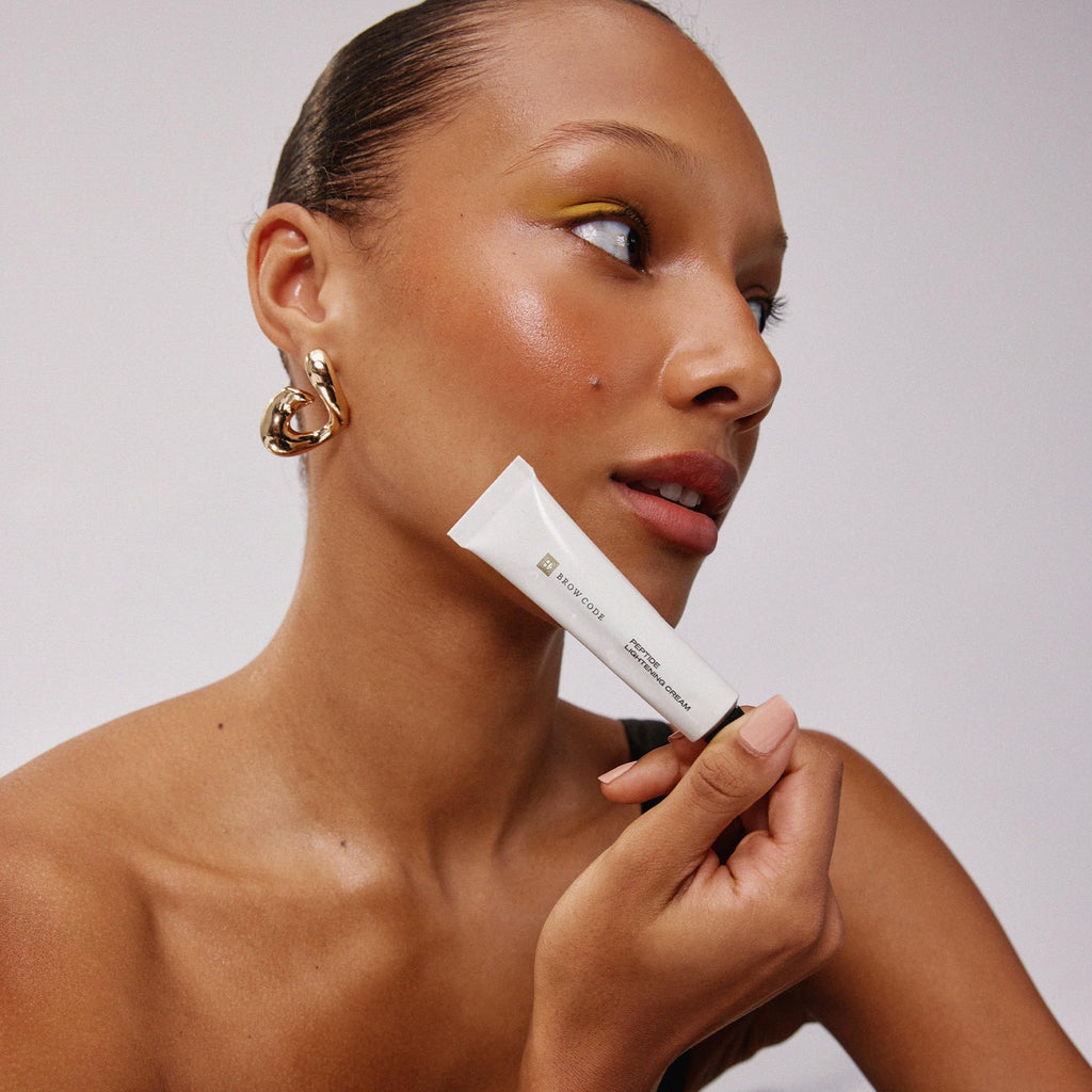Brow Code At-Home Lightening Kit – 3-Shade Lift & Brow Strengthening