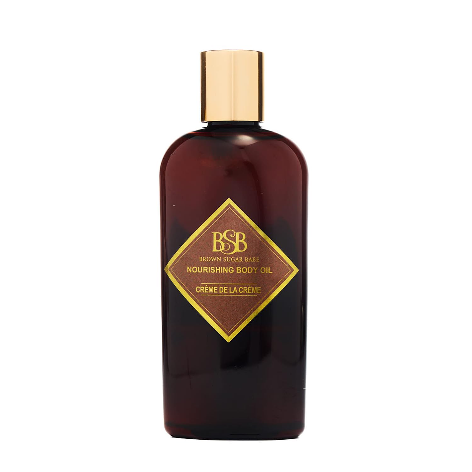Brown Sugar Babe Creme de la Creme Body Oil – Jasmine & Vanilla Perfume Oils, Nourishing Scented Oil, Paraben Free, Made in USA