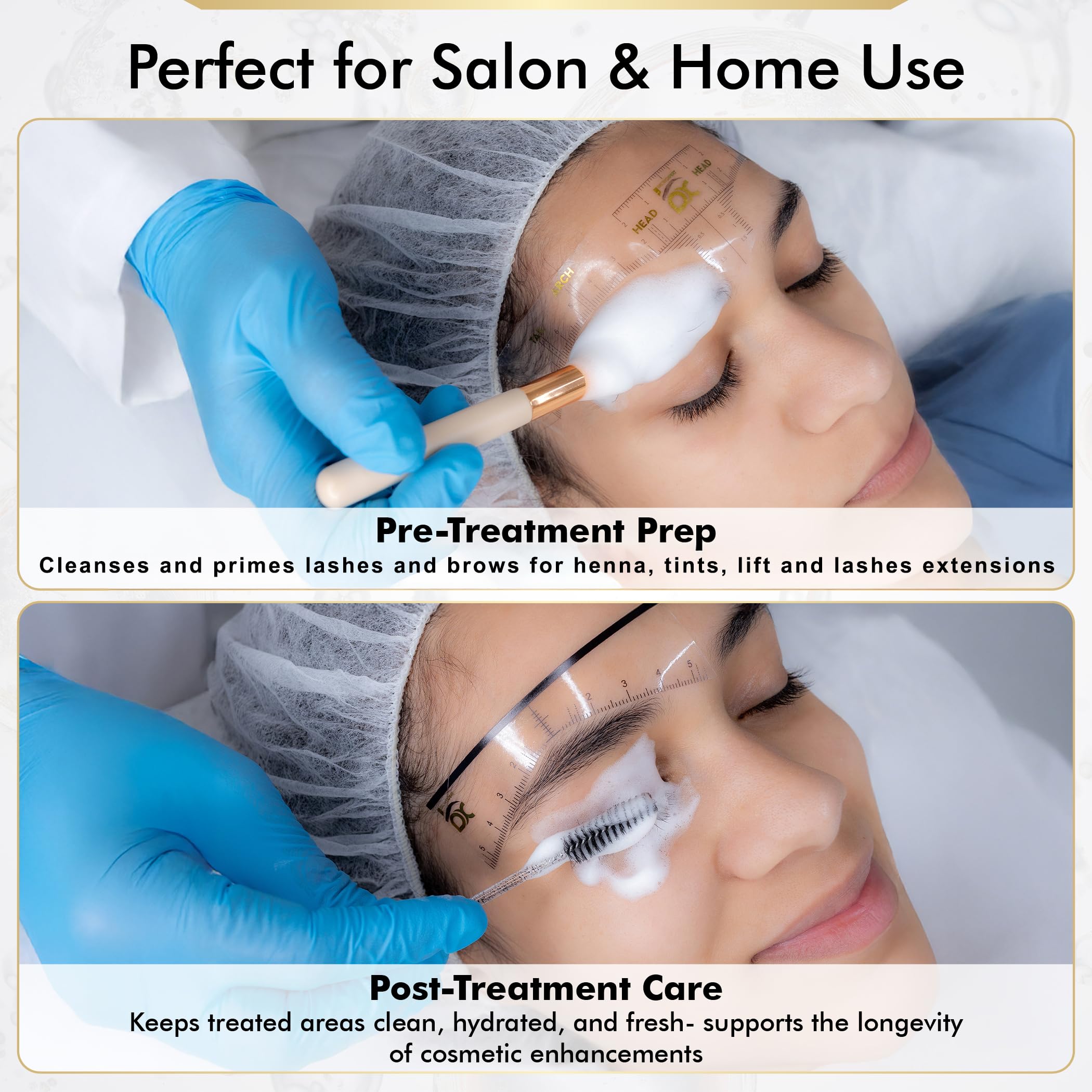 Brows Xpert Clarifying Brow Foam – Gentle Oil-Free Makeup Remover for Sensitive Skin
