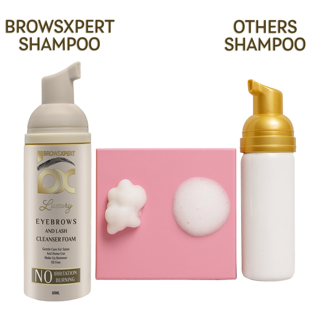 Brows Xpert Clarifying Brow Foam – Gentle Oil-Free Makeup Remover for Sensitive Skin