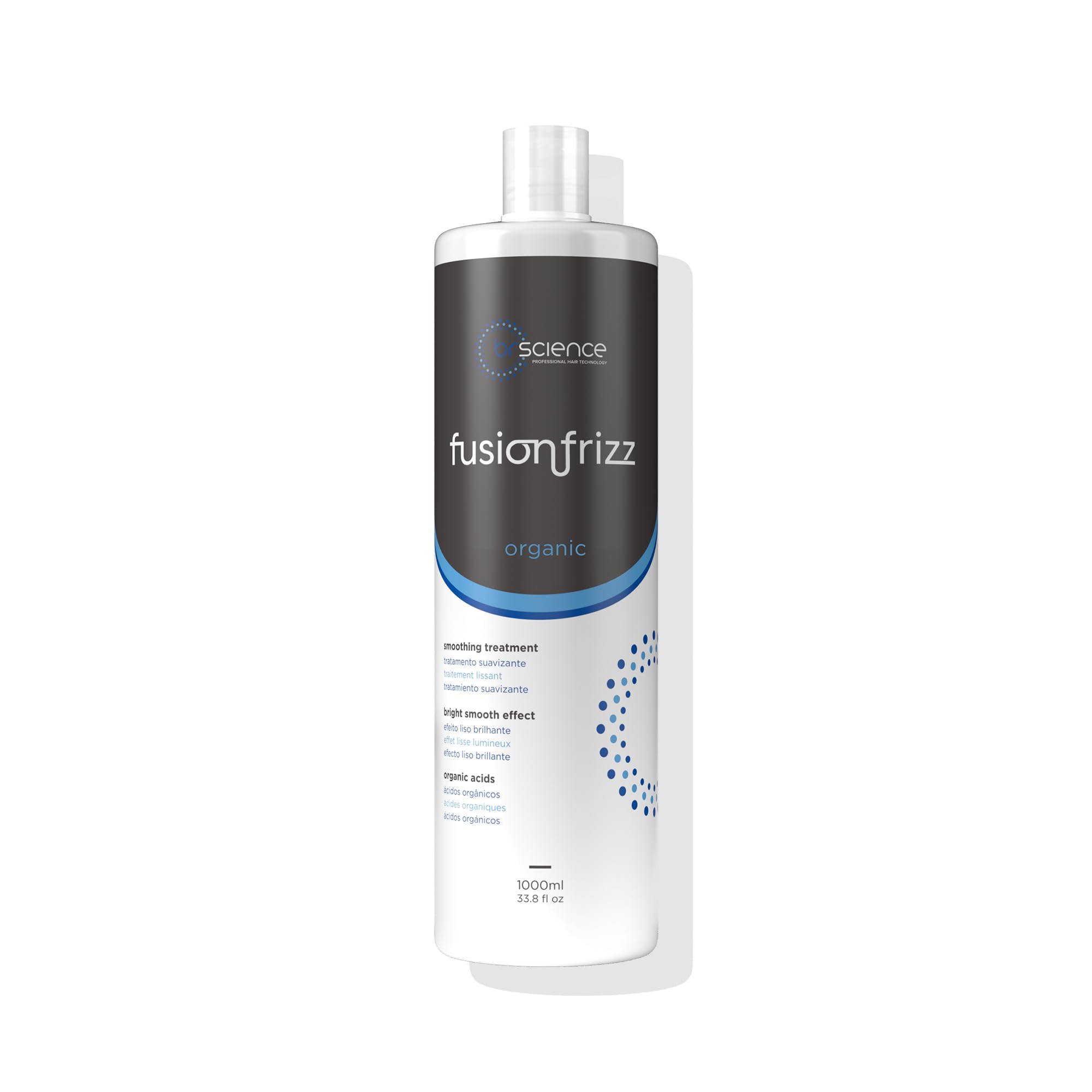Brscience FusionFrizz OrganicPlastia – Professional Keratin Smoothing & Brightening Treatment (1000ml)