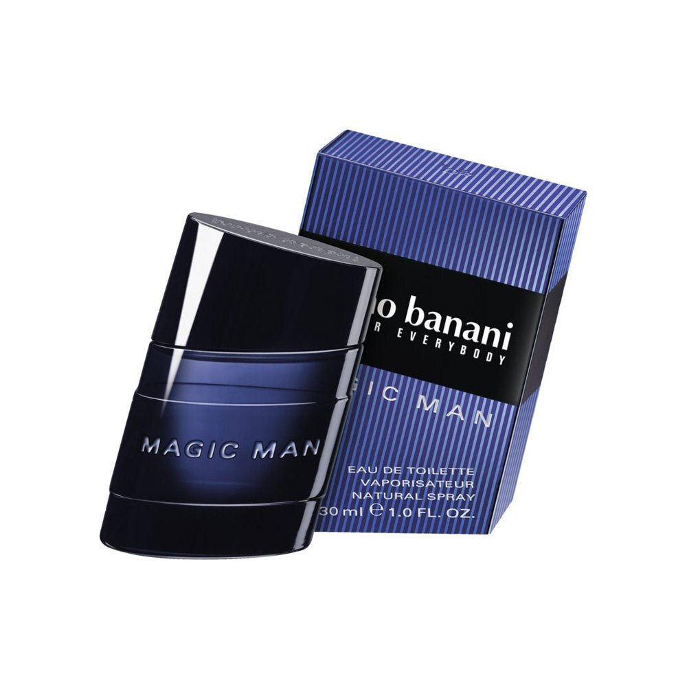 BRUNO BANANI Magic Man Eau de Toilette 30ml – Woody Men's Fragrance, Travel Size