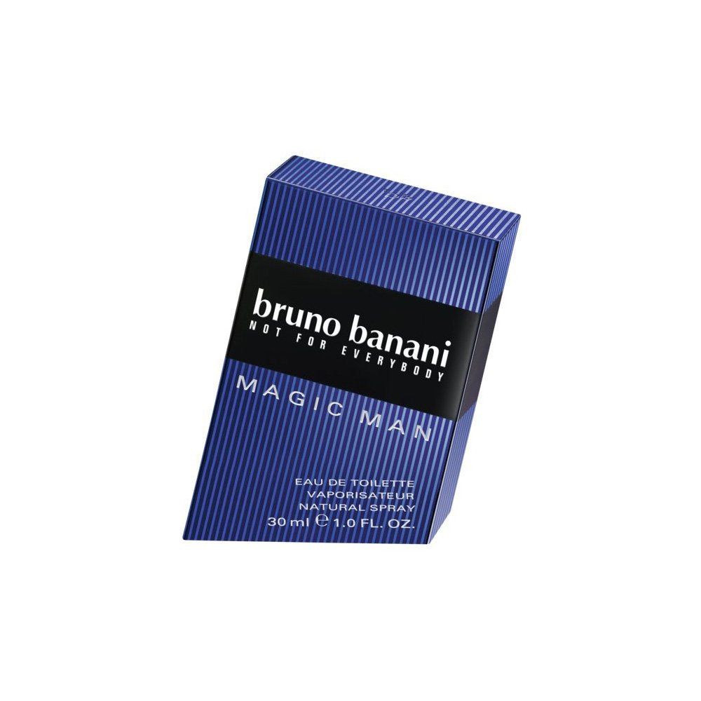 BRUNO BANANI Magic Man Eau de Toilette 30ml – Woody Men's Fragrance, Travel Size