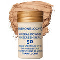 Brush On Block Mineral Sunscreen Powder Refill — SPF 50, Reef-Friendly, Sensitive Skin
