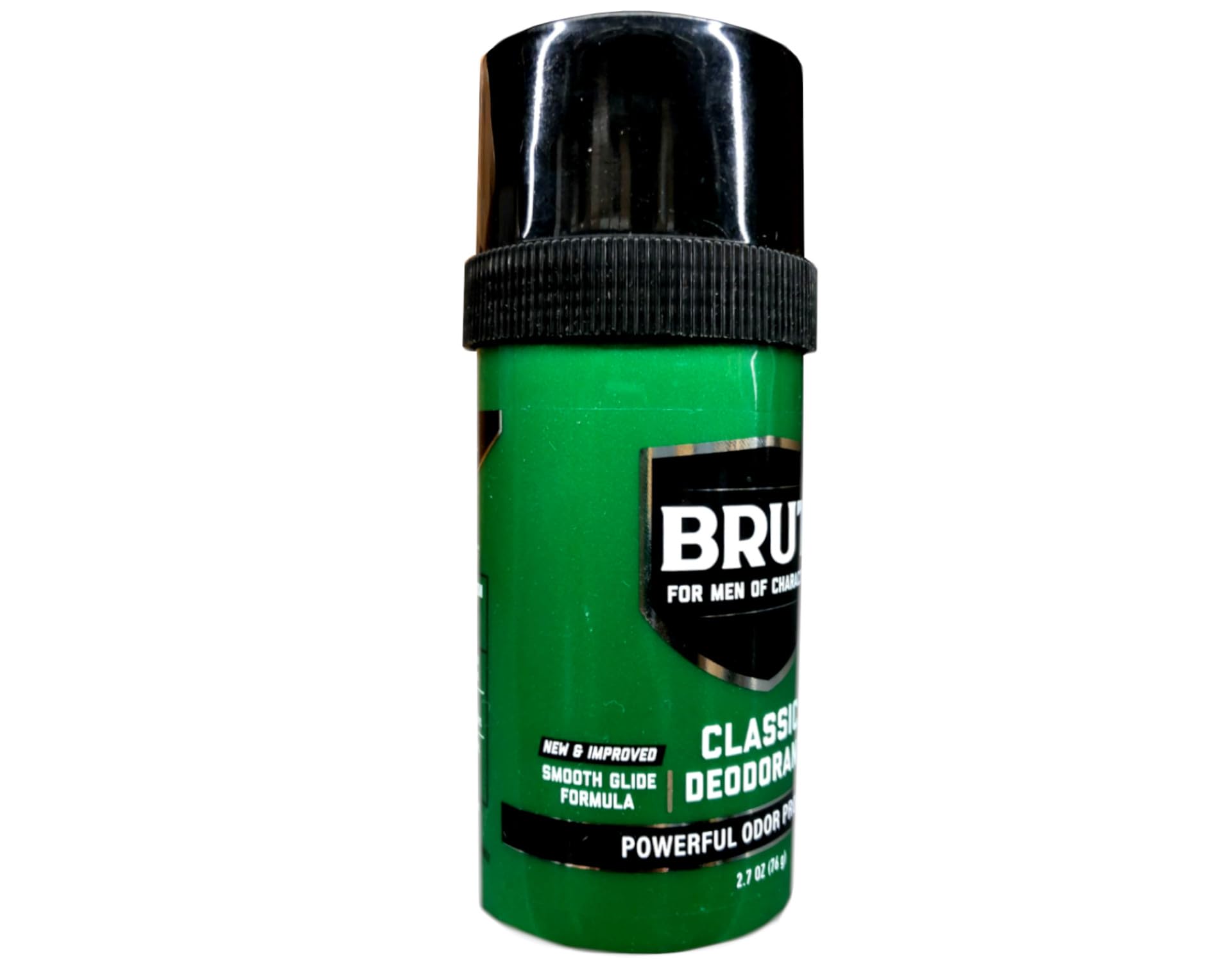 BRUT Classic Round Deodorant Stick - 2 Pack | All-Day Odor Protection & Signature Scent