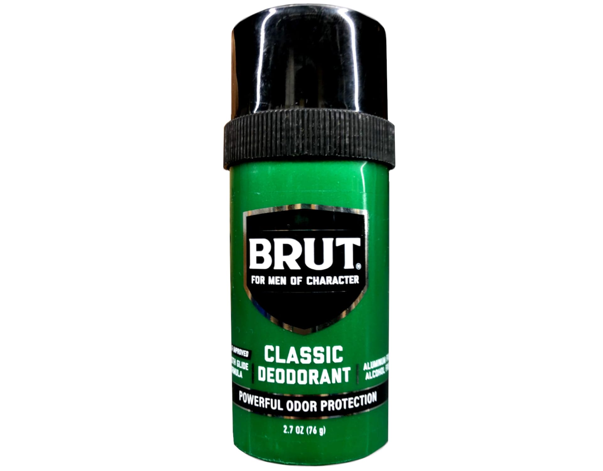 BRUT Classic Round Stick Deodorant 2.7 Ounces (Pack of 4) – Original Scent, All-Day Freshness