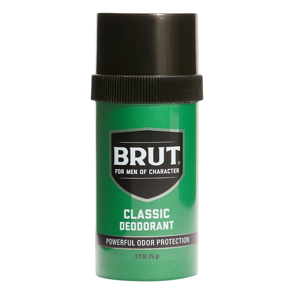 BRUT Deodorant Stick Original Fragrance - 2.5 oz, Pack of 8