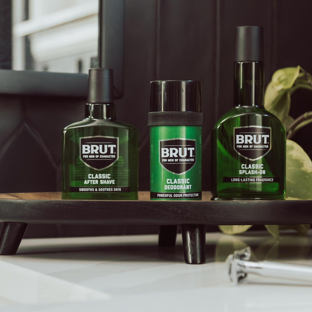 BRUT Deodorant Stick Original Fragrance - 2.5 oz, Pack of 8