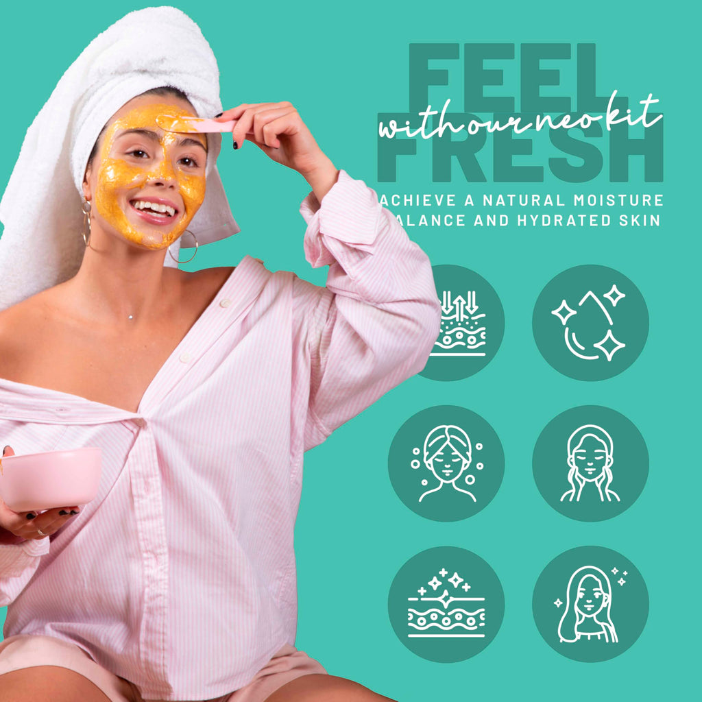 BRÜUN Peel-Off Jelly Mask NEO Set – 10 Treatments (Chocolate, Aloe Vera, Avocado & More)