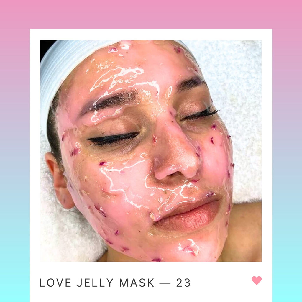 BRÜUN Jelly Mask Jar 24k Gold Mandelic AC Peel-Off – 23 fl oz Face & Body