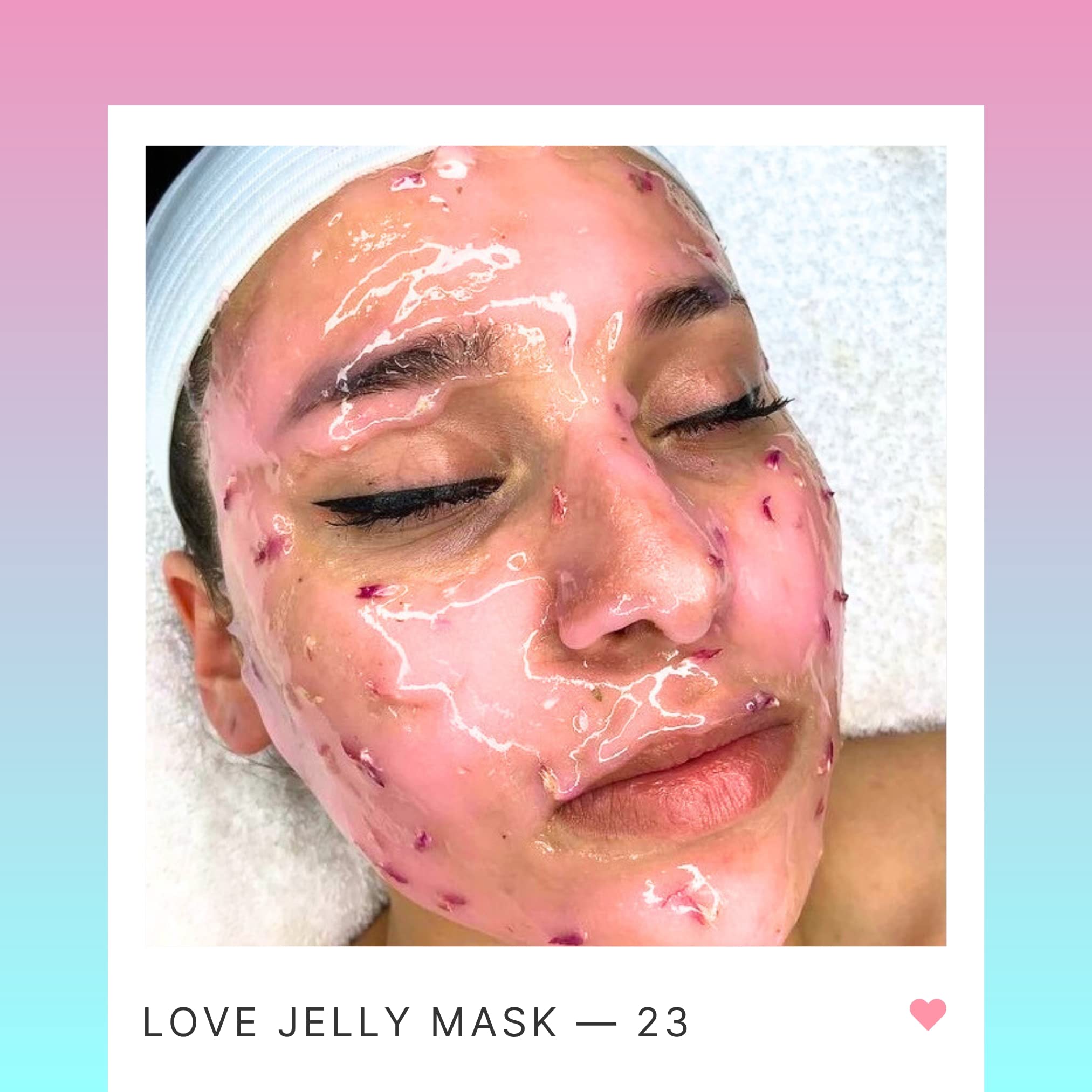 BRÜUN Jelly Mask Jar 24k Gold Mandelic AC Peel-Off – 23 fl oz Face & Body
