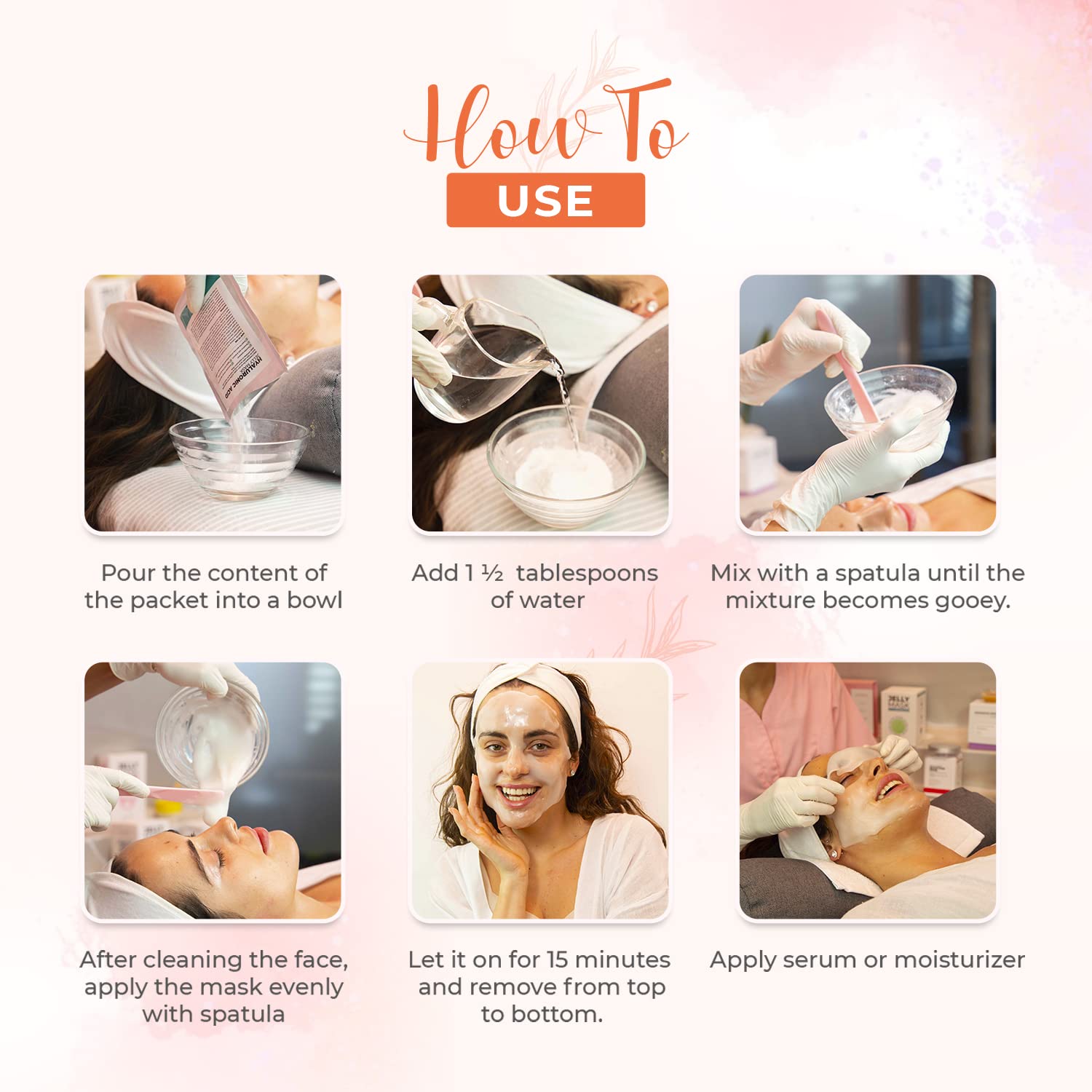 BRÜUN Peel-Off Jelly Mask Spa Set – Premium Rubber Mask (9 Varieties) for At-Home Facial