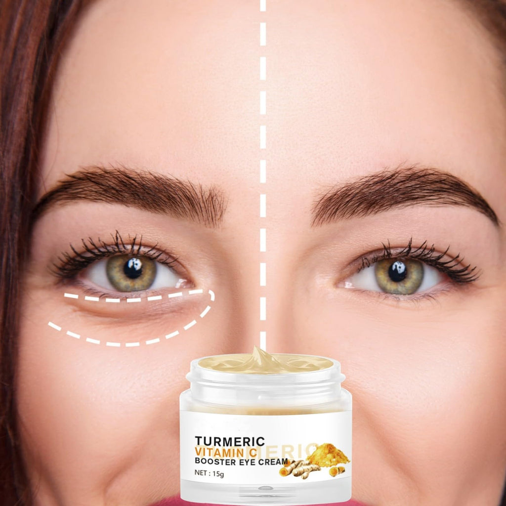 BSMKCL Turmeric + Vitamin C Eye Cream – Dark Circles, Puffiness & Fine Lines