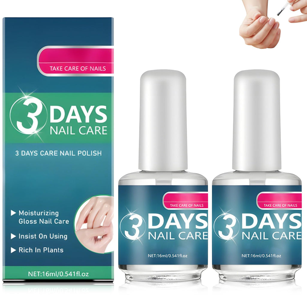 BSphinx 2Pcs 3 Days Nail Care — Keratin Amino Acid Formula for Strength & Hydration