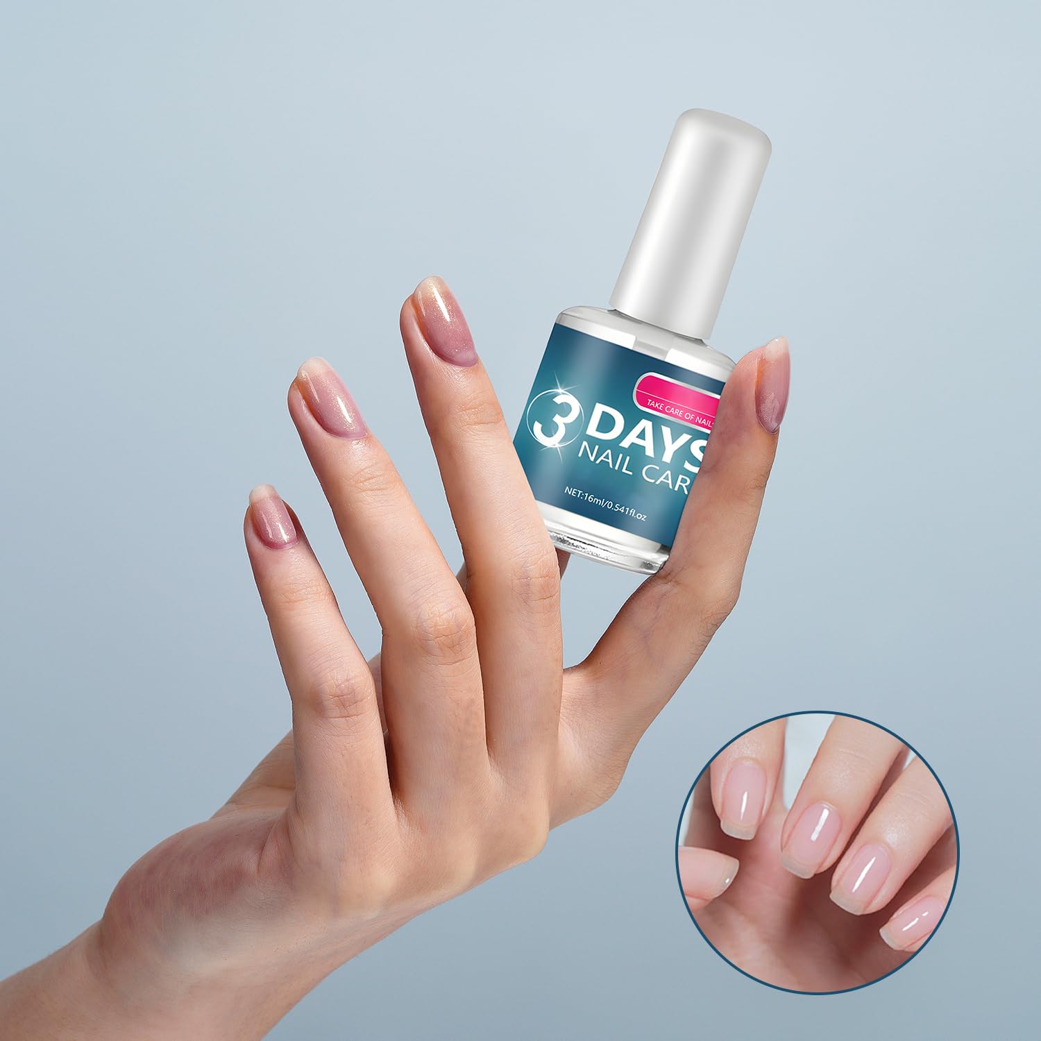 BSphinx 2Pcs 3 Days Nail Care — Keratin Amino Acid Formula for Strength & Hydration
