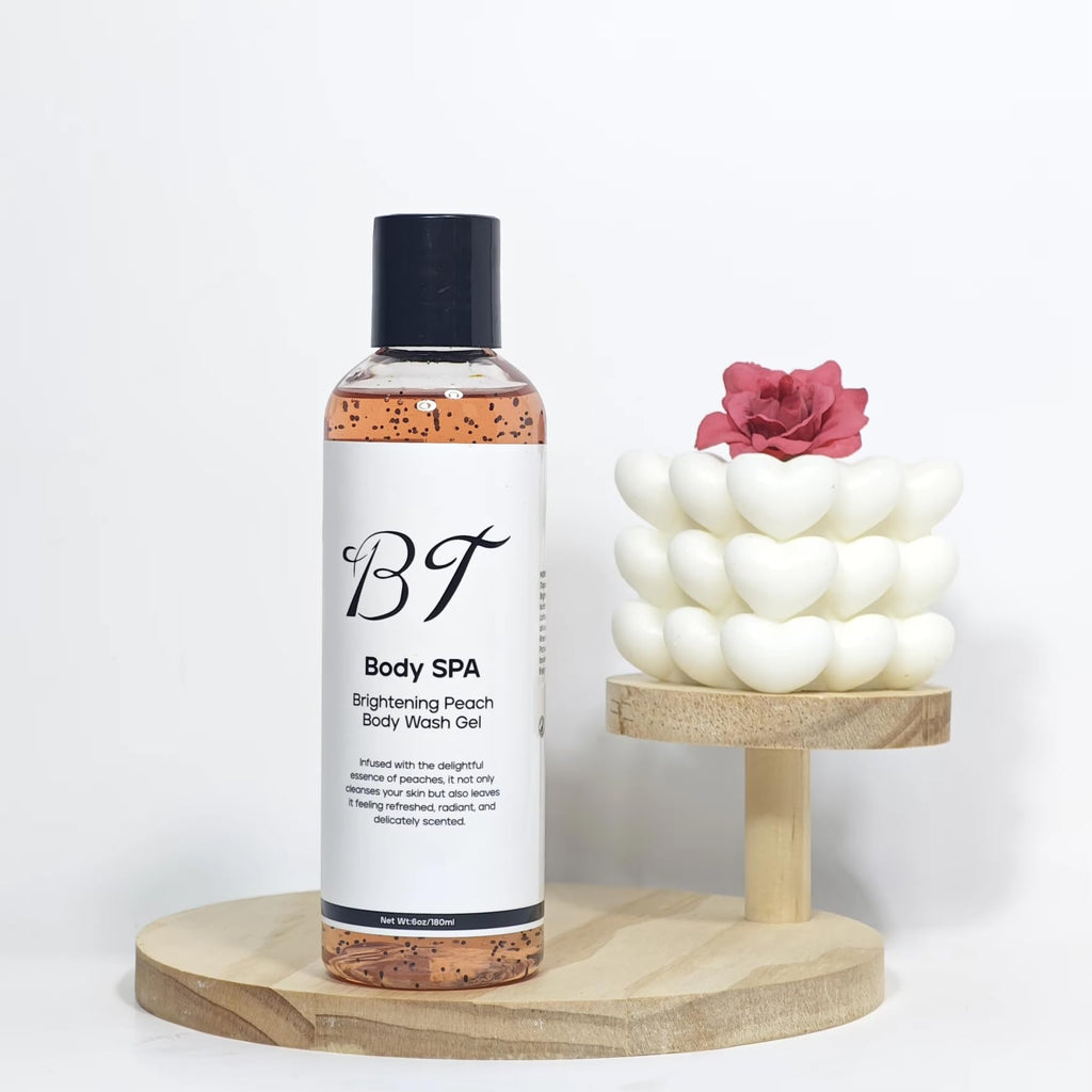 BT Body Spa Exfoliating Body Scrub Set – Vitamin C, Peach & Turmeric for Smoother, Glowing Skin
