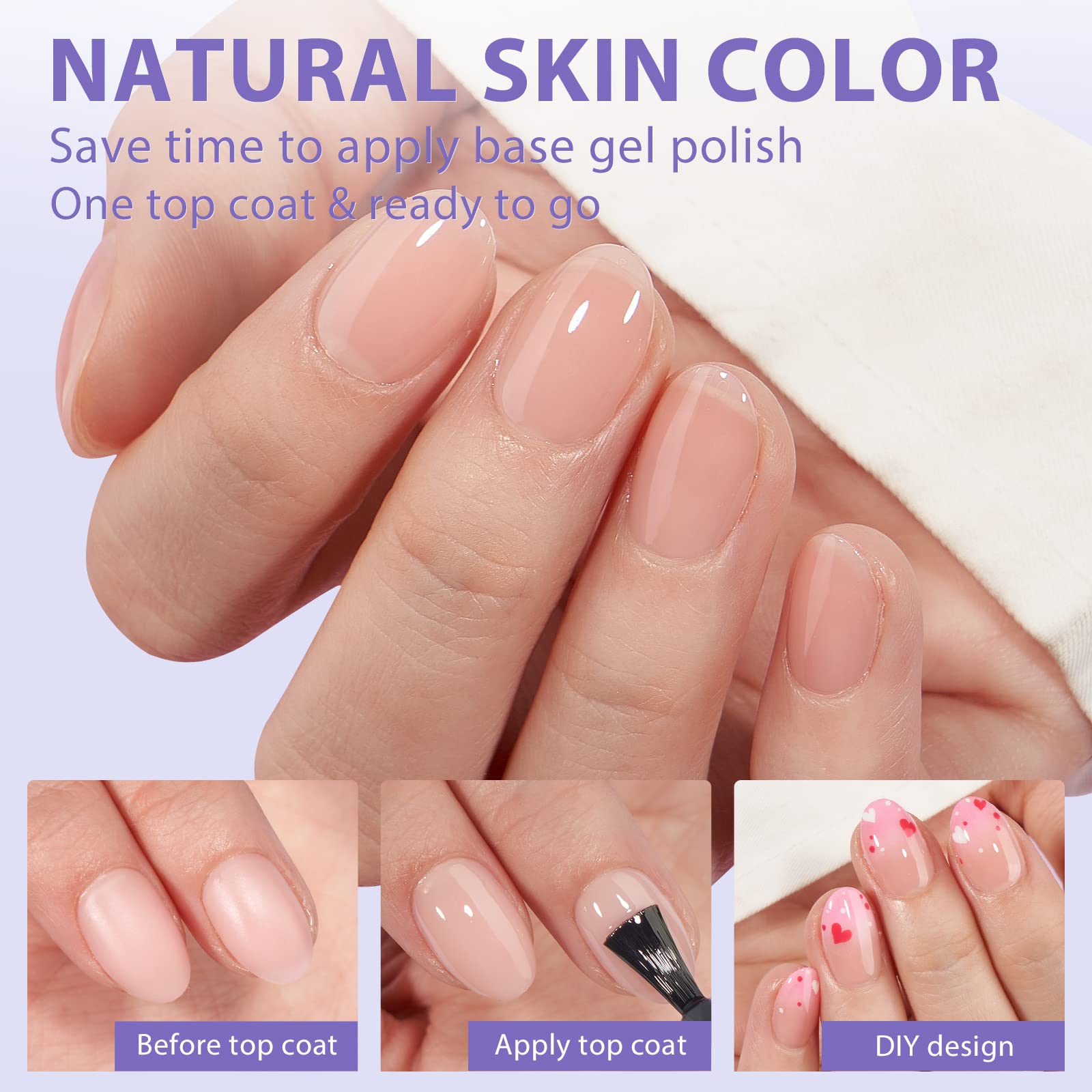 BTArtbox 160pcs Almond Nail Tips – Extra Short, 16 Sizes, Full Well Tips (Glue Not Included)