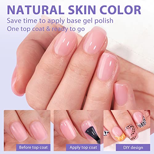 BTArtbox XCOATTIPS Natural Nail Tips – Extra Short Pink Square Press-On Nails
