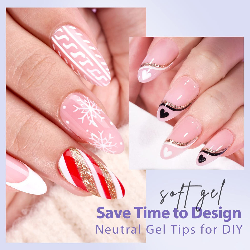 BTArtbox XCOATTIPS Matte Medium Almond Press-On Nails – Long-Lasting Soft Gel Extensions