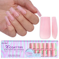 BTArtbox XCOATTIPS Soft Gel Nail Tips — Matte Long Square Press On Nails (One-Step Full Cover)