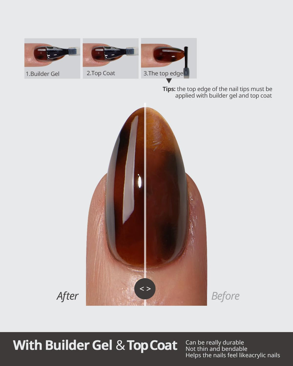 BTArtboxnails SoftCoattips Tortoiseshell Almond Short Press On Nails – 96 Pcs