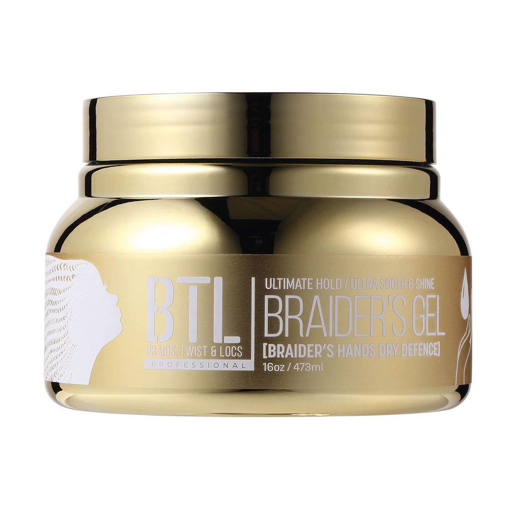 BTL Braider's Hands Dry Defense Ultimate Hold Conditioning Gel 16 oz