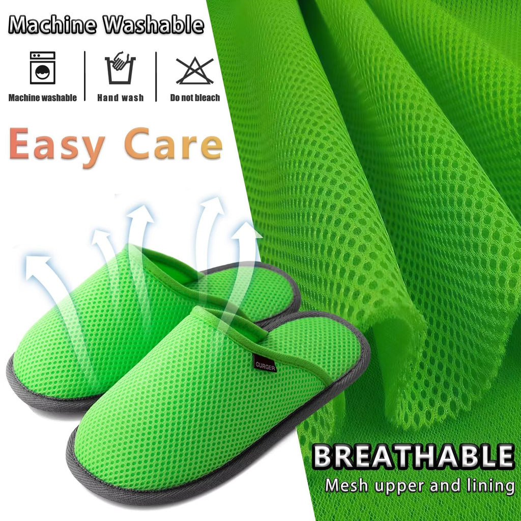 BUGUKI Spa Slippers Set – Non-Slip, Washable Guest Slippers, 3 Pairs for Spa, Hotel, Home