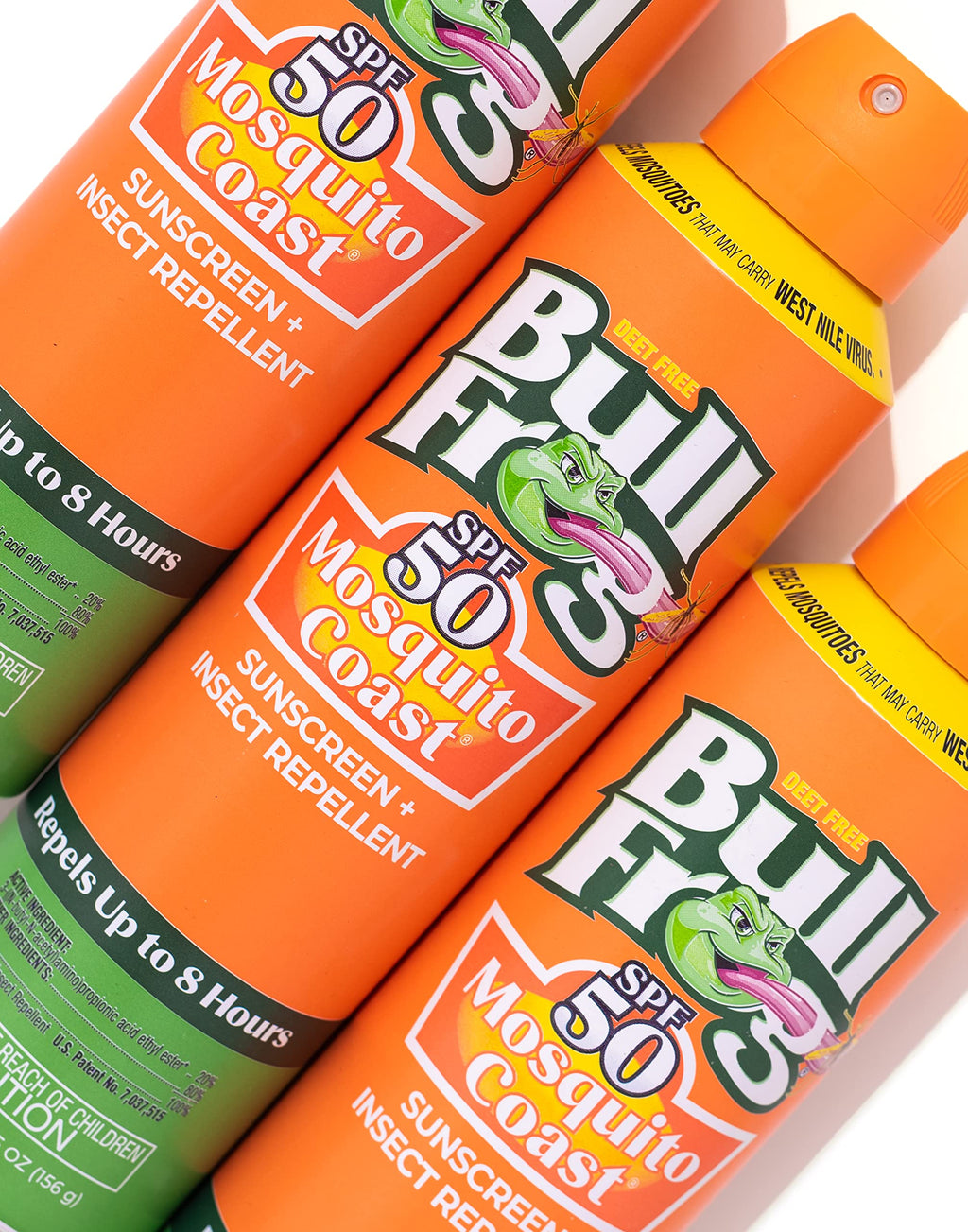 Bullfrog Mosquito Coast SPF50 Sunscreen + Insect Repellent 2-Pack, 5.5 oz Each