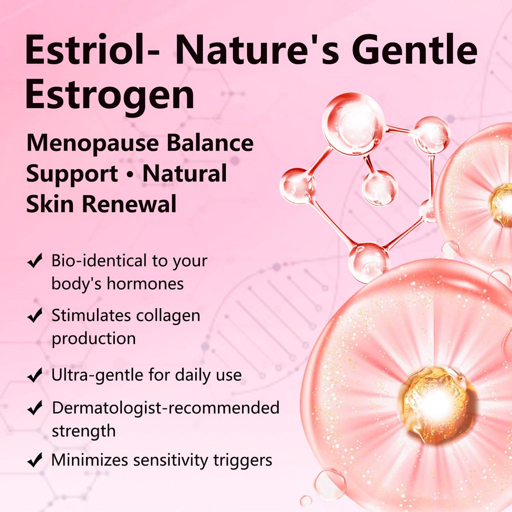 BUNUSS Estriol Face Cream for Women – Natural Bioidentical Moisturizer with Wild Yam